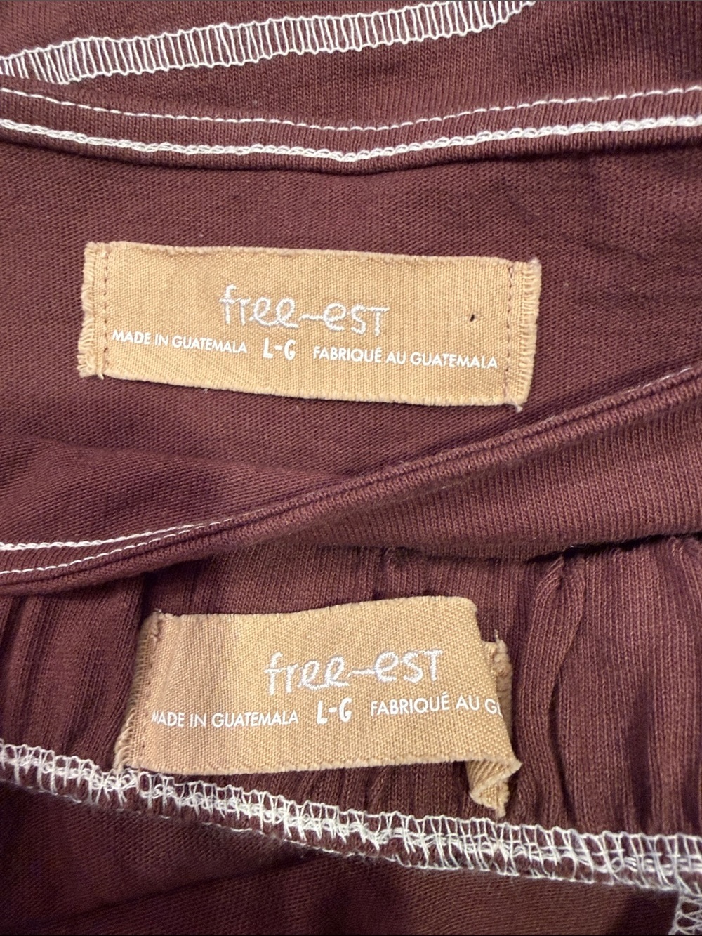 Women’s Brown Sleeveless A-Line Skirt Set - Picture 3 of 3